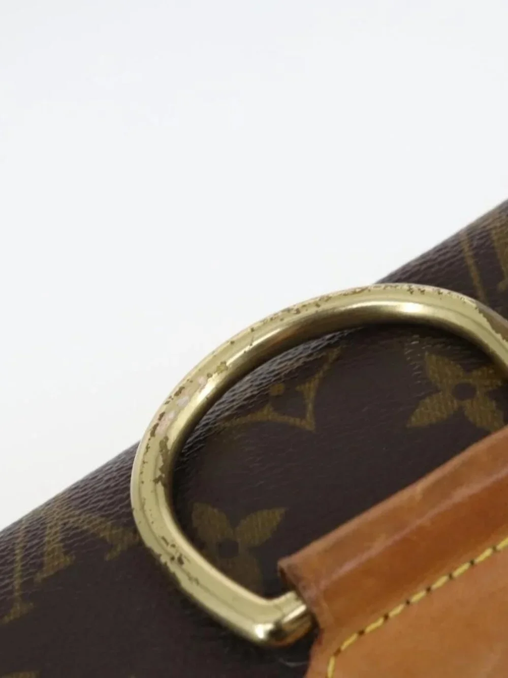LOUIS VUITTON Monogram Montsouris GM Backpack M51135 LV Auth BA5703